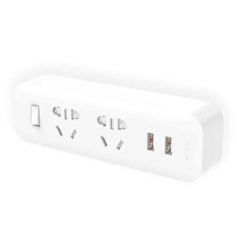 Xiaomi Mi 2 Way Socket Adapter USB 2A Fast Charge