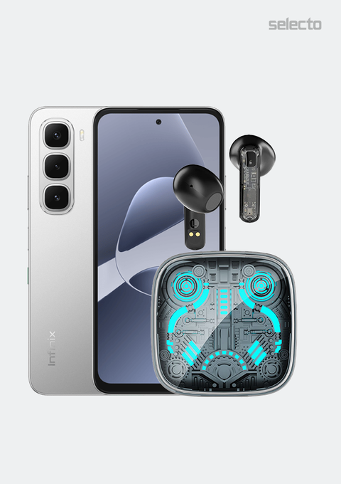 Infinix Hot 60 Pro X6885 8+128GB With Infinix Buds Xe30s - Selecto