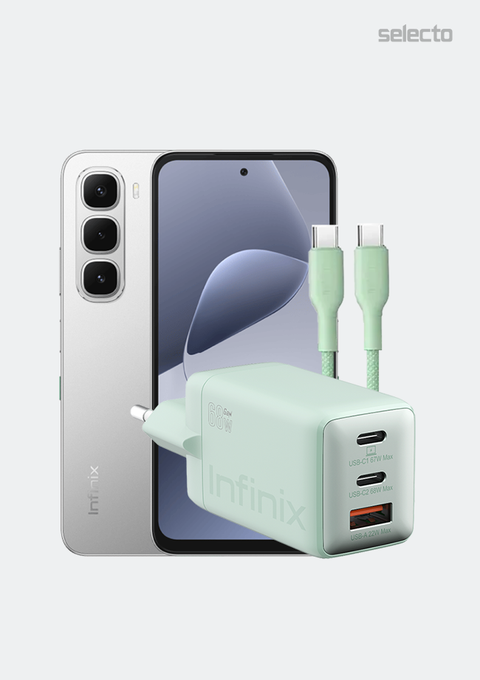 Infinix Hot 60 Pro X6885 8+128GB with Infinix Charger Set Xdc95 68W
