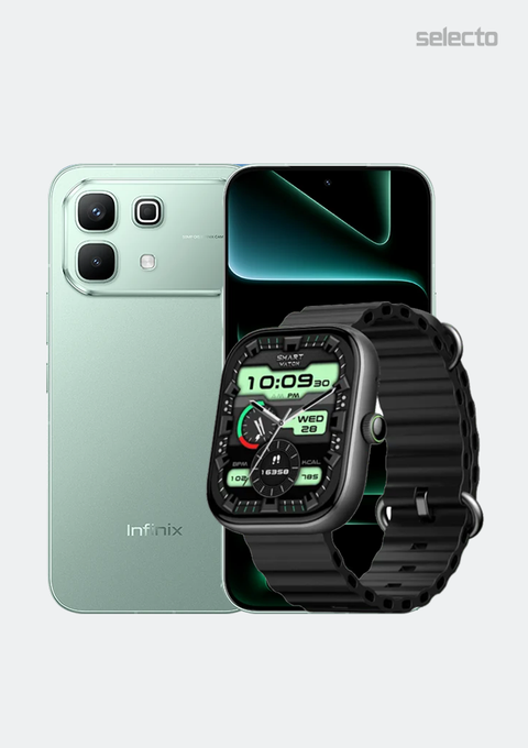 Infinix Note 60 X6879 8+256GB With Oraimo Smart Watch 6 OSW-807 - Selecto