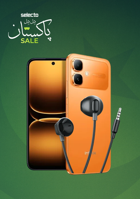 Infinix Smart 20 X6840 4+64GB With Oraimo OEP-320 Earphone