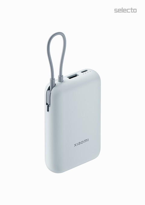 MI Power Bank 10000Mah (Integrated Cable)