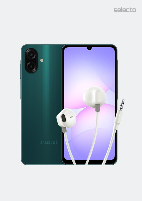 Samsung Galaxy A07 4+64GB with Oraimo OEP-320S Earphone