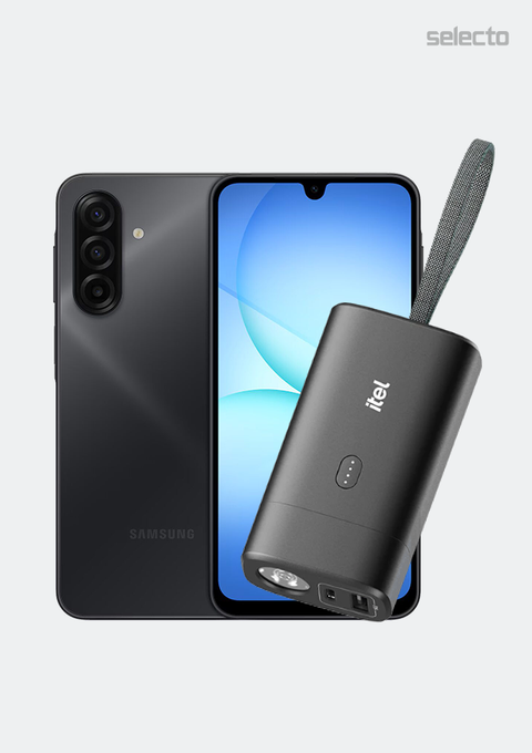 Samsung Galaxy A17 8+256GB With Itel Power Bank A1123 10000MAH - Selecto
