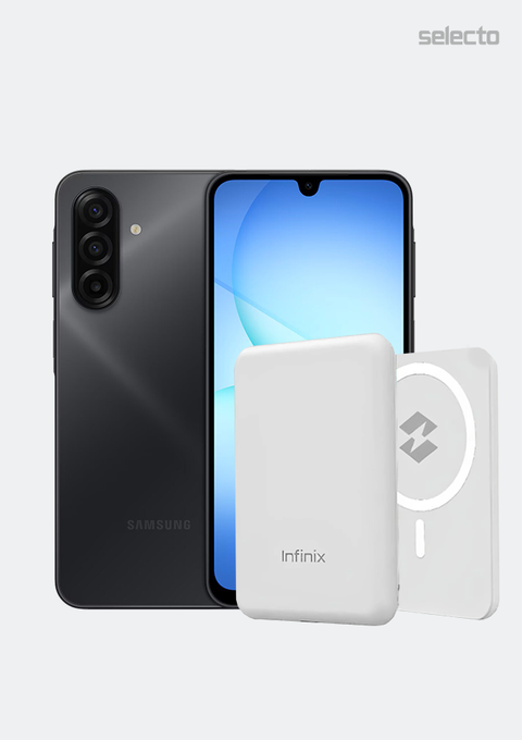 Samsung Galaxy A17 8+256GB with Infinix Power Bank XP03 - Selecto