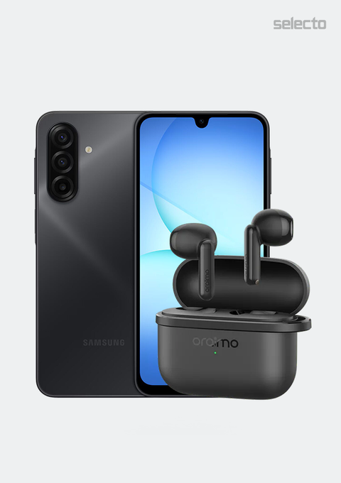 Samsung Galaxy A17 8+256GB with Oraimo Ear Buds SpaceBuds Air OTW-324s - Selecto
