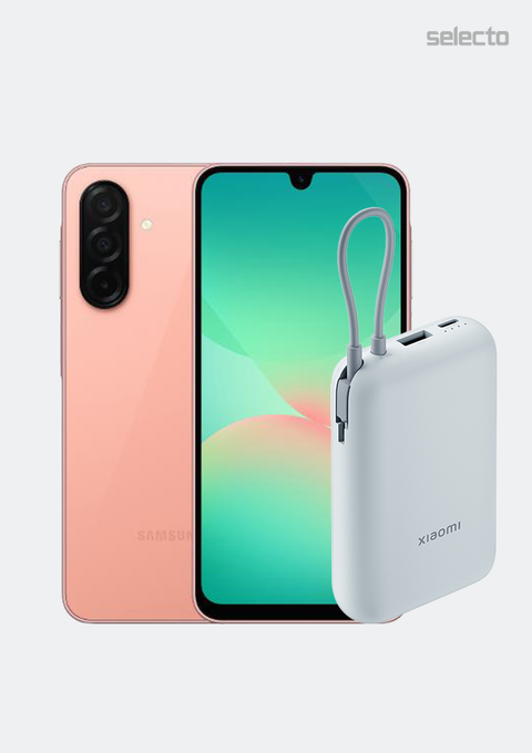 Samsung Galaxy A26 5G 8+256GB With MI Power Bank 10000Mah (Integrated Cable) - Selecto