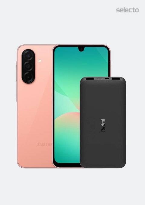 Samsung Galaxy A26 5G 8+256GB with MI Redmi Power Bank 10000 Mah - Selecto