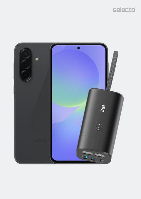 Samsung Galaxy A36 5G 8+256GB with Itel Power Bank A1461 20000MAH - Selecto