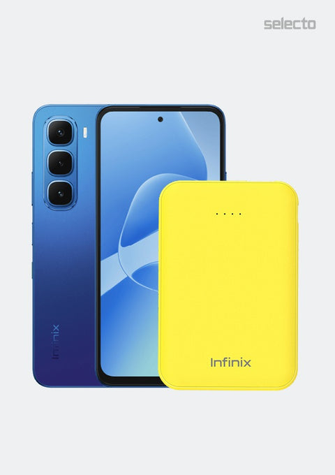Infinix Hot 60i X6728B 6+128GB with Infinix Power Bank XP05