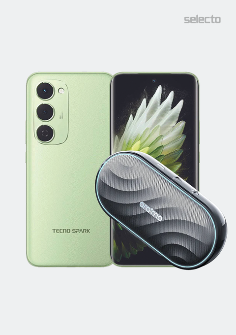 Tecno Spark 40 Pro Plus KM7 8+256GB With Oraimo Wirless Speaker Obs -382 - Selecto