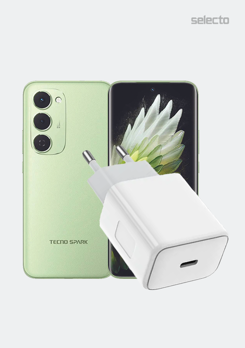 Tecno Spark 40 Pro Plus KM7 8+256GB With Infinix Charger XC05 20W